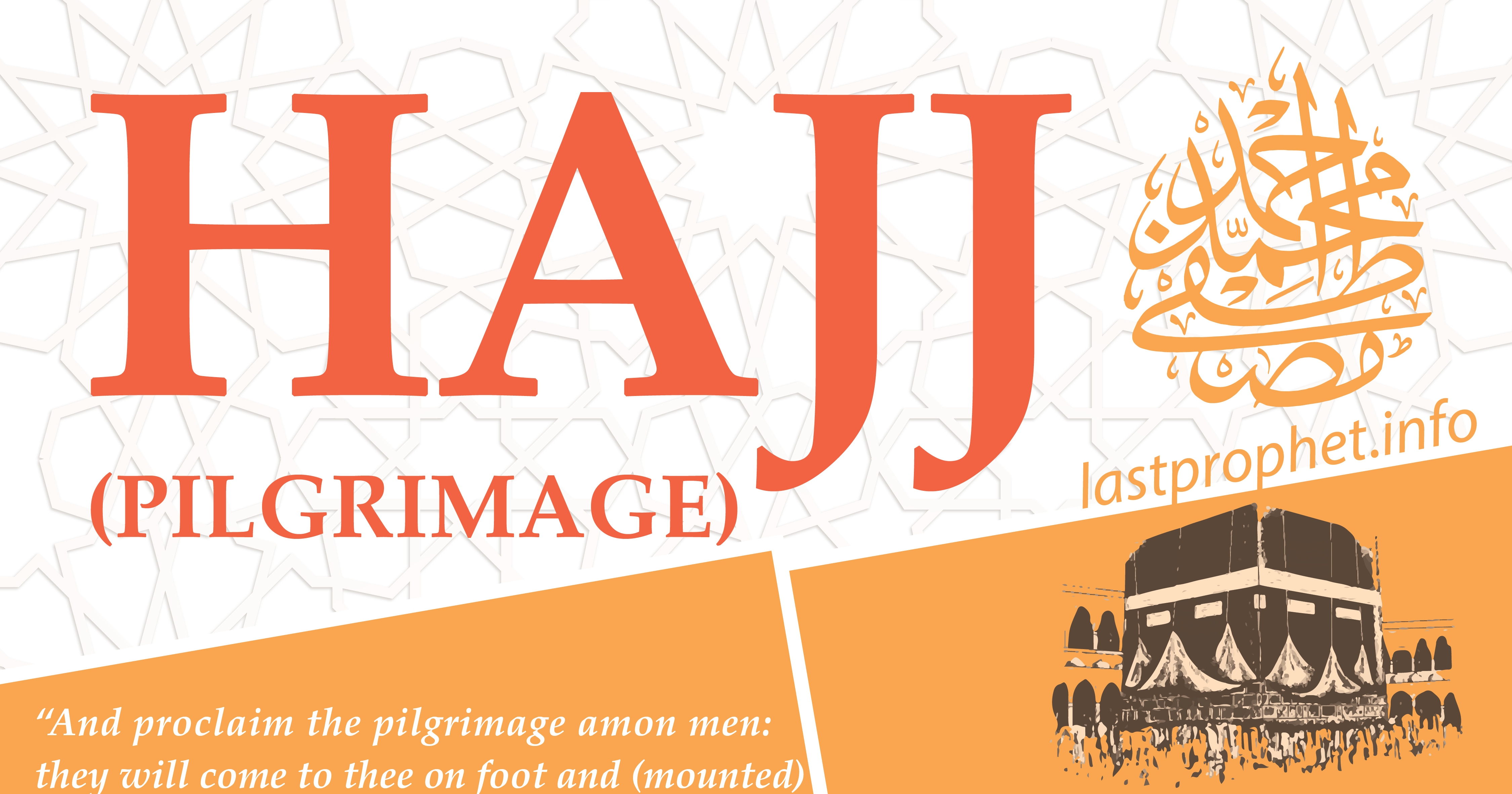 Infographic: Hajj (Pilgrimage)